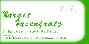 margit hasenfratz business card